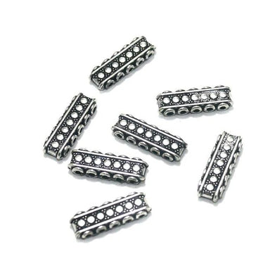 DICOSMETIC 150Pcs 3 Styles Jewelry Bar Connectors Stainless Steel Rectangle  Connectors with 2 Holes Column Links Twist Links Metal Jewelry Connectors