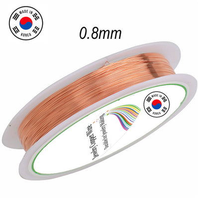 ABOUT 21 GAUGE CRAFT WIRE PER ROLL/SPOOL MADE IN MADE IN KOREA IMPORTED HIGH QUALITY