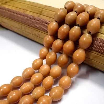 12x15mm Approx Size 16" Strand Glass Beads High Quallity Handmade 1 Strnad about  28 Beads