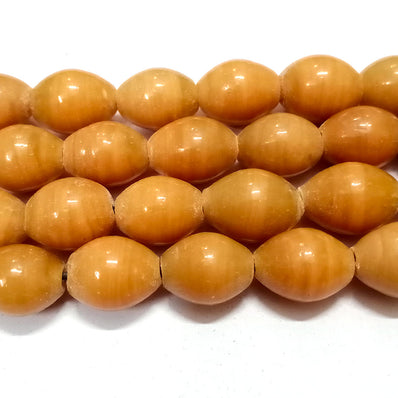 12x15mm Approx Size 16" Strand Glass Beads High Quallity Handmade 1 Strnad about  28 Beads