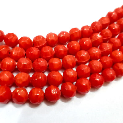 8mm Approx Size Glass Beads Handmade Sold Per pack of 16 " line About 45 pcs in a strand