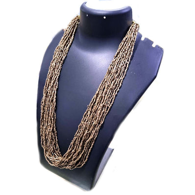 On Sale !!Multi Strands 20 to 30 Row glass beads necklace