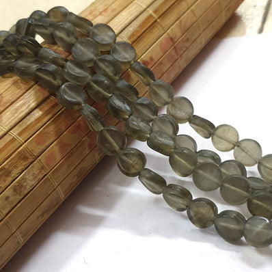 Matt Frosted Glass Beads Sold Per Strand of 16" Line in Size approx 13x13x5mm 1 16"Line Approx Beads  34 Pcs Beads