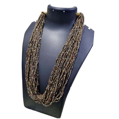 20~30 Line 28" long Multi Row Seed Beads Glass Jewellery Necklace