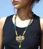 Lakshmi Temple Pendants Necklace