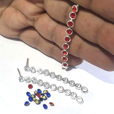 Silver Plated New Trend tops stud earring making findings Sold Per 20 Pcs (10 Pairs)