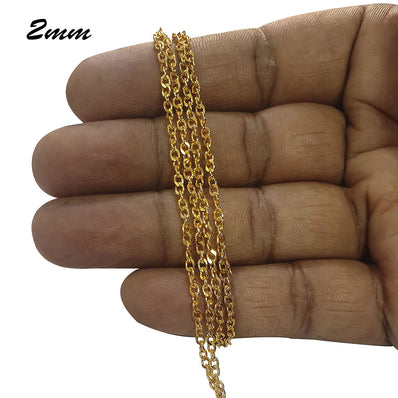 All Chains for Jewelry Making – Madeinindia Beads