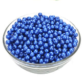 100 GRAM PACK, ABOUT 850-900 BEADS' 6 MM' HIGH QUALITY ACRYLIC PEARL FLUX BEADS FOR JEWELRY AND CRAFT FOR BULK QUANTITY ORDER GET SPECIAL RATE