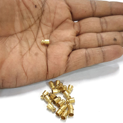 20 Pcs Pack Cord threads End crimp beads