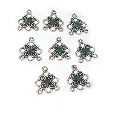 20 Pcs Pack Stone connector for jewelry making