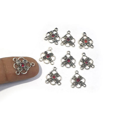 20 Pcs Pack Stone connector for jewelry making