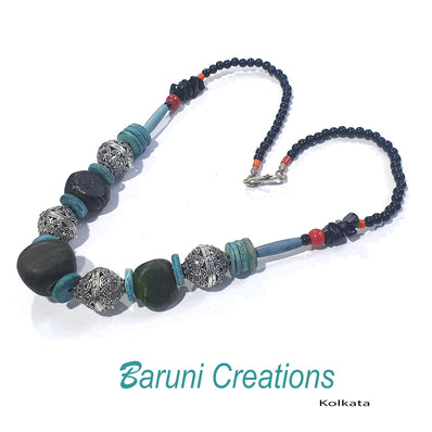 500 Grams Pkg. Mix  Assorted Shape Lot,20~28mm, 19th century Fashion Beads, Make Ethnic and aged Jewellery