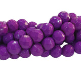 2 STRANDS/LINE EACH 16", JADE IMITATION GLASS BEADS 44~45 BEADS APPROX IN 16 INCHES STRAND/LINE