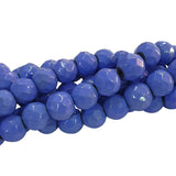 2 STRANDS/LINE EACH 16", JADE IMITATION GLASS BEADS 44~45 BEADS APPROX IN 16 INCHES STRAND/LINE