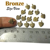 20 Pcs Pack, small antique bronze charms, Jewelry Making Findings Antique Bronze Charms Craft and jewelry making raw materials