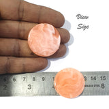 Pink, 10 Pcs Pack,  Fancy Acrylic Beads, Imitation Jade Beads Jewelry making raw materials