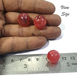 10 Pcs Pack,  Fancy Acrylic Beads, Imitation Jade Beads Jewelry making raw materials