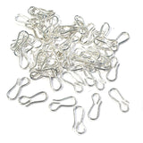 50 Pcs French Hook small size silver plated for necklace bracelets lock.