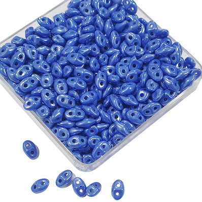 200 Pcs Pack Super Duo Super Duo Double hole beads ( 2 two hole)  Czech imported  Glass Beads