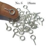 20 PCS Q HOOK LOOP JEWELRY MAKING RAW MATERIALS FINDINGS SIZE ABOUT 18MM LONG