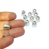 50 Pcs Pack, Cap jewelry findings in size about 9x11mm, Weighted cap