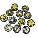 With Designer show, 10 Pcs large old and rare beads