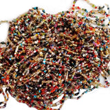 1 Kilogram mix glass seed beads Bunch Economy quality