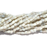 12 Line, Each line 16 Inches, Size about 5x3mm, irregular shapes Nepal origin handmade beads