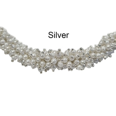 Silver, 500 Pcs Pack, Pearl Loreal Charms, Size 3mm, Weight about 26~28 Grams