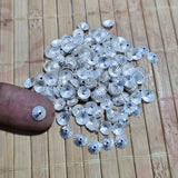 200 Pcs Silver Bead cap size about 6mm
