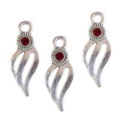 10/Pcs Pkg. Small Charms Shell for for Jewelry Making' Size Approx' 30x10 mm
