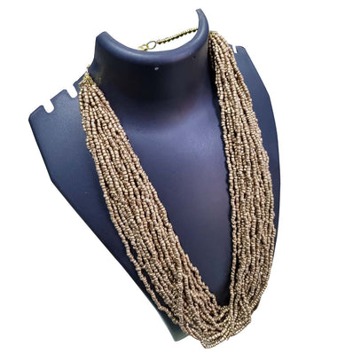 On Sale !!Multi Strands 20 to 30 Row glass beads necklace