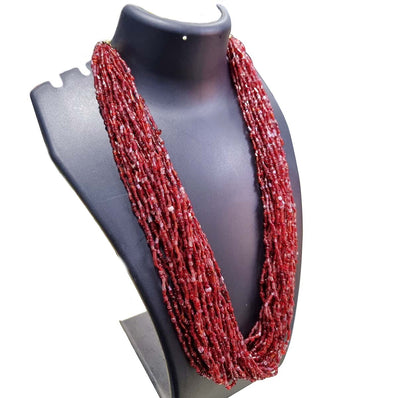 On Sale !!Multi Strands 20 to 30 Row glass beads necklace