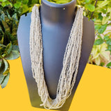 On Sale !!Multi Strands 20 to 30 Row glass beads necklace