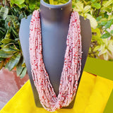 Mutli Strands seed beads Necklace