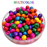 Multicolor Wood Beads Size about 8mm Cube Shape, Sold By 25 Grams, Approx. 150 Beads
