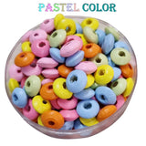 Pastel color Multi Wood Beads Size about 12x6mm Disc  Shape, Sold By 50 Grams, Approx. 190+ Beads
