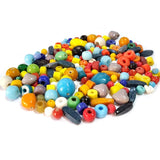 250/grams pkg. opaque glass beads mix