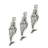 5/Pcs pkg. Mermaid Charms for Jewellery Making