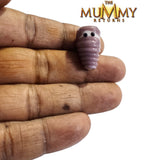 12/Pcs pkg. handmade Lampwork Glass beads artistic Mummy Purple Mauve Color