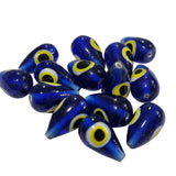 20/Pcs Pack Evil Eye Drop Beads for jewelry making