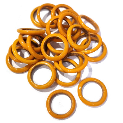 20 Pcs Pack About 18~20 mm Glass Ring Round Shape