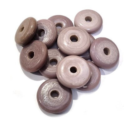 10 Pcs Pack Round Flat Shape About 7x25mm