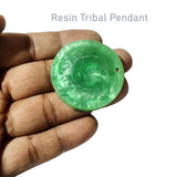 10/Pcs Pkg. Resin Pendants approx 50mm for jewelry making