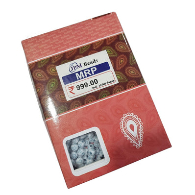 8mm Round, Cross Beads in Colors in box packing 300+ beads Jewellery and Crafts Making