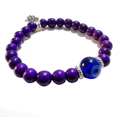 Pinkish Purple Galaxy Purple Infinity Beads Bracelet – Shop Trendys