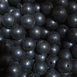 100 Grams 15~16mm Acrylic Black Glass beads Sale