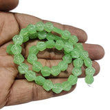 Green Flower SUPER FINE FINISH HIGH QUALITY CZECHOSLOVAKIAN (CZECH REP.) CRYSTAL BEADS