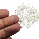 600/Pcs Pkg, Small Micro Tiny Size Bead Caps Silver in size about 4mm