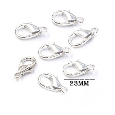 10/Pcs Lot 23mm big size lobster claw clasps for jewelry making